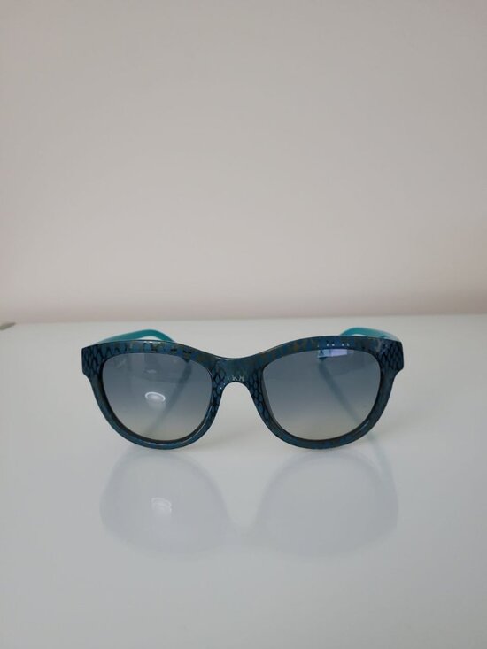 Emilio Pucci EP737S Italian Designer Sunglasses Green Geometric Print main image 7